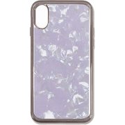 SW-CI9-018 [iPhone XR用 アセチケース Lavender hologram]