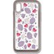 PF-CI9-059 [iPhone XR用 押し花ケース wine color flowers]
