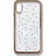 PF-CI9-060 [iPhone XR用 押し花ケース whitish flowers]