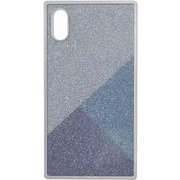 SW-SQI9-002 [iPhone XR用 Glitterケース Blue]
