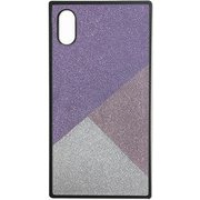 SW-SQI9-004 [iPhone XR用 Glitterケース Purple]