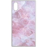 SW-SQI9-006 [iPhone XR用 大理石ケース pink×purple]
