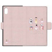 BL-SQBKI9-110 [iPhone XR用 手帳型ケース スクエア WH Lots of perfumes]