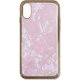 SW-CIXP-004 PK [iPhone XS Max用 アセチケース Pink hologram]