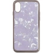 SW-CIXP-018 PU [iPhone XS Max用 アセチケース Lavender hologram]