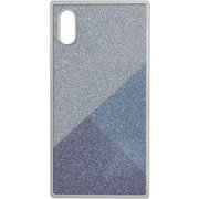 SW-SQIXP-002 BL [iPhone XS Max用 Glitterケース Blue]
