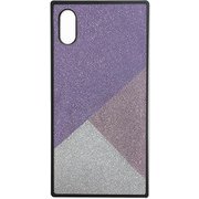 SW-SQIXP-004 PU [iPhone XS Max用 Glitterケース Purple]