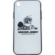O-SJ6115CH [iPhone XR用 haimen case 将軍の休日と憂鬱]