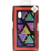 J18S-SQ06 [iPhone XS専用 SQUBE GLITTER CASE 三角]