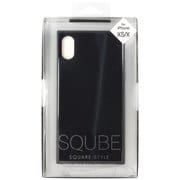 J18S-SQ05BK [iPhone XS用 背面ガラス高光沢ケースBK]
