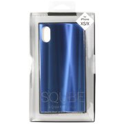 J18S-SQ05BL [iPhone XS用 背面ガラス高光沢ケースBL]