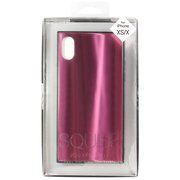 J18S-SQ05PK [iPhone XS専用 SQUBE AURORA CASE ピンク]