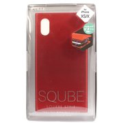 J18S-SQ10RD [iPhone XS用 マグネット式アルミニウムバンパーRD]