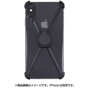 BP18L-03BK アルミニウムエックスバンパーBK [iPhone XS Max用]