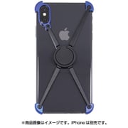 BP18L-03BL [iPhone XS Max専用 アルミニウムエックスバンパー ブルー]