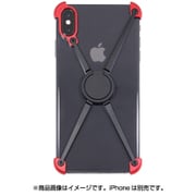 BP18L-03BRD [iPhone XS Max専用 アルミニウムエックスバンパー レッド]