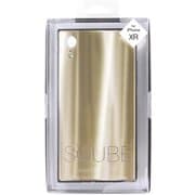 J18M-SQ05GD [iPhone XR専用 SQUBE AURORA CASE ゴールド]