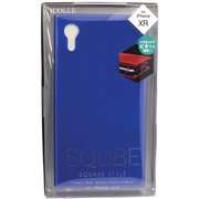 J18M-SQ10BL [iPhone XR専用 SQUBE PREMIUM CASE ブルー]