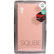 J18M-SQ10PK [iPhone XR専用 SQUBE PREMIUM CASE ピンク]