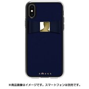 REIPX2_SGNY [iPhone XS用 Rebon本革ケース NV]