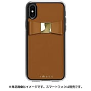REIPX2_SGTA [iPhone XS用 Rebon本革ケース Tan]