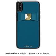REIPX2_SGNY [iPhone XS用 Rebon本革ケース NV]