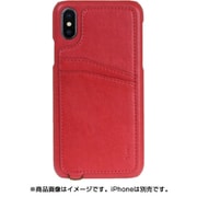 IP1858-KOA-03 [iPhone XS用 KOALAカードポケットケース RD]