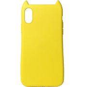 IP1861-HANA-YEL [iPhone XR用 ネコミミケース YE]