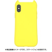 IP1858-HANA-YEL [iPhone XS用 ネコミミケース YE]