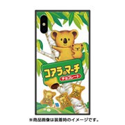 コアラのマーチ チョコ ガラスハイブリッドケース [iPhone XS Max用]