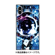 ghp7053-bk-f-ipxs [iPhone XS/X ガラスハイブリッドケース 幻想デザイン F 幻想アリスブルー]
