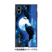 ghp7041-bk-e-ipxs [iPhone XS/X ガラスハイブリッドケース ラッセン E ORCA MOON]