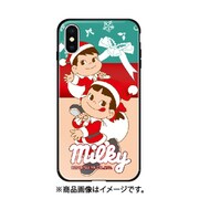 ghp7050-bk-e-ipxr [iPhone XR ガラスハイブリッドケ-ス 不二家 E ミルキークリスマス]