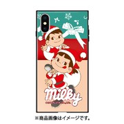 ghp7050-bk-e-ipxsm [iPhone XS Max ガラスハイブリッドケ-ス 不二家 E ミルキークリスマス]