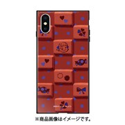 ghp7050-bk-g-ipxs [iPhone XS ガラスハイブリッドケ-ス 不二家 G チョコレートペコ]