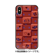 ghp7050-bk-g-ipxr [iPhone XR ガラスハイブリッドケ-ス 不二家 G チョコレートペコ]