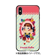 ghp7050-bk-h-ipxr [iPhone XR ガラスハイブリッドケ-ス 不二家 H スイーツペコ]