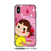 ghp7050-bk-l-ipxr [iPhone XR ガラスハイブリッドケ-ス 不二家 L レイニーペコ]