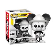 POP！ ミッキーマウス スクリーンデビュー90周年 ミッキーマウス 消防士版 [フィギュア 全高約90mm]