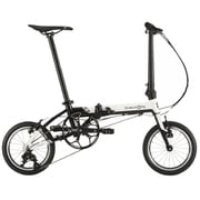 折りたたみ自転車 K3 14インチ ホワイト/ブラック