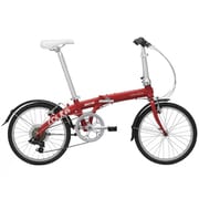 折りたたみ自転車 Route 20インチ ルビーレッド