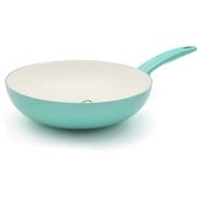 ビタベルデ コンテンポ マグニート ターコイズ IH対応 ウォックパン 28cm CC000599-001