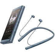 ポータブルオーディオプレーヤー Walkman(ウォークマン) A50シリーズ 16GB ハイレゾ音源対応 Bluetoothヘッドホン付 ムーンリットブルー NW-A55WI L