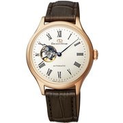 ORIENT STAR(オリエントスター) Classic(クラシック) SEMI SKELETON(セミスケルトン) 自動巻き(手巻き付) 皮革バンド レディース RK-ND0003S