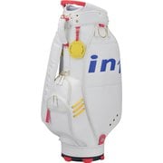 Y19CBIL WH（ホワイト） [キャディバッグ 3.8kg 9.0型 48インチ対応 口枠数5 2019年モデル]