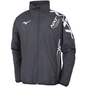 32JE854009 [メンズ NXT ブレスサーモ ウォーマーシャツ ブラック×ホワイト L]