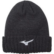 32JW850008 [ユニセックス ニットキャップ チャコール×マイクロチップ]