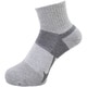 32JX860306 [ユニセックス ブレスサーモ ショートソックス グレー杢 23-25]
