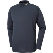 32MA864209 [メンズ ブレスサーモ ハイネックシャツブラック L]