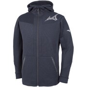 32MC866209 [メンズ フルジップスウェットパーカ ブラック 2XL]